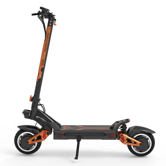 KuKirin G3 Pro Electric Scooter: 52V 23Ah battery offers up to 80 km range for extended rides.