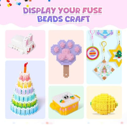 Mosaibead Creative Craft Kit: 11,000 Beads & Full Accessories