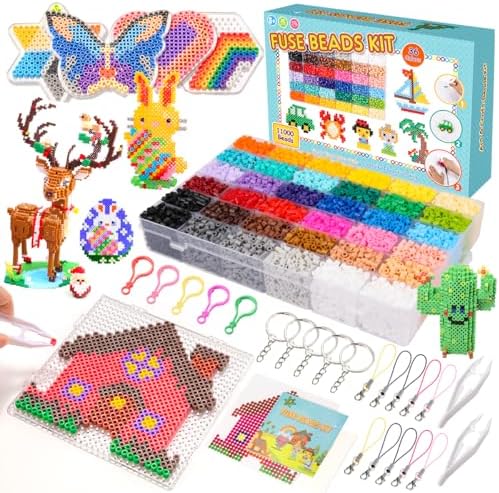 Mosaibead Creative Craft Kit: 11,000 Beads & Full Accessories