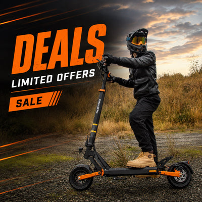 Deals collection cover - designed discount scooter scene